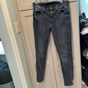 Joes ripped gray jeans